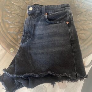 American Eagle Outfitters Charcoal Denim Shorts